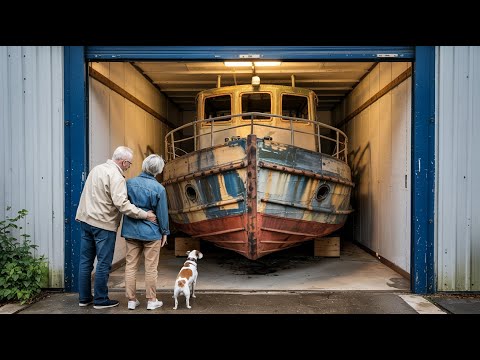 Old Couple Bought A $20 Storage Unit — Inside Lay A Forgotten Riverboat That Changed Everything
