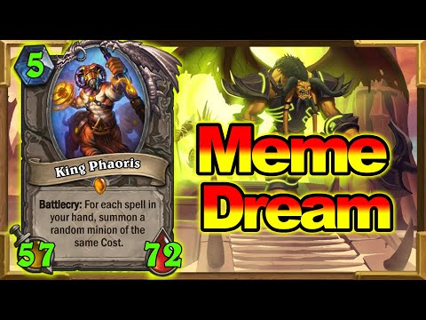 5 Mana King Phaoris Turn 5! A Stupid Combo That Works 69% Of The Time! Scholomance | Hearthstone