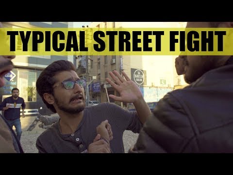 Typical Street Fight | Funny Video | Maansals