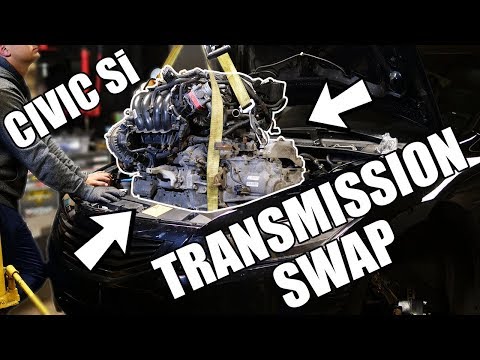 Honda Civic Si Transmission Swap | 6 Gears, LSD, & Short FD