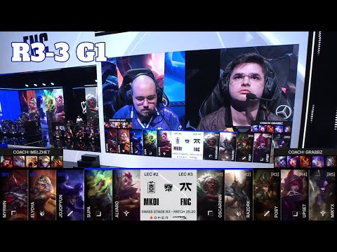 MKOI vs FNC - Game 1 | Day 5 LoL Worlds 2025 Swiss Stage | Movistar KOI vs Fnatic G1 full