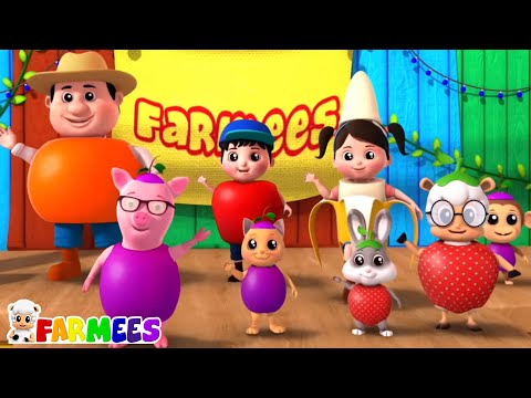 Frukt Sang og Mer Læring Rim på Norsk av Farmees