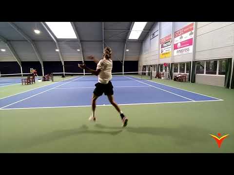 College Tennis Recruiting Video - Fall 2022 - Mike Groenendijk - Slamstox