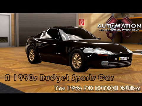 Creating a 1990s Budget Sports Car (The 1996 GS FEX RETECH) | Automation/Beamng