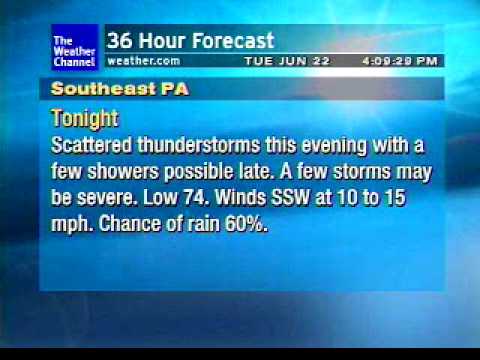 Willow Grove, PA - Excessive Heat Warning - 6/22/2010