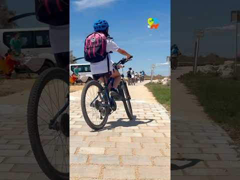 🚲 Une nouvelle piste cyclable expérimentale à #PortDeBouc 🌿