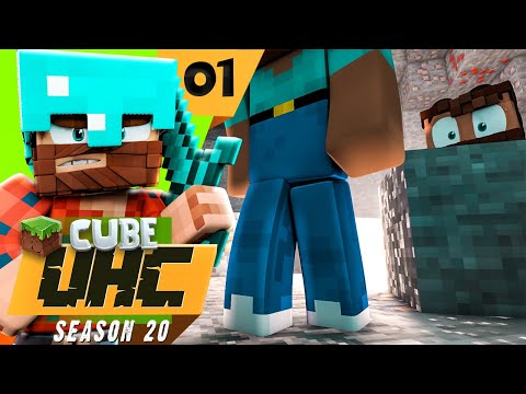 "LOOK OUT FOR OTHERS PLAYERS" | Minecraft Cube UHC Season 20 Episode 1