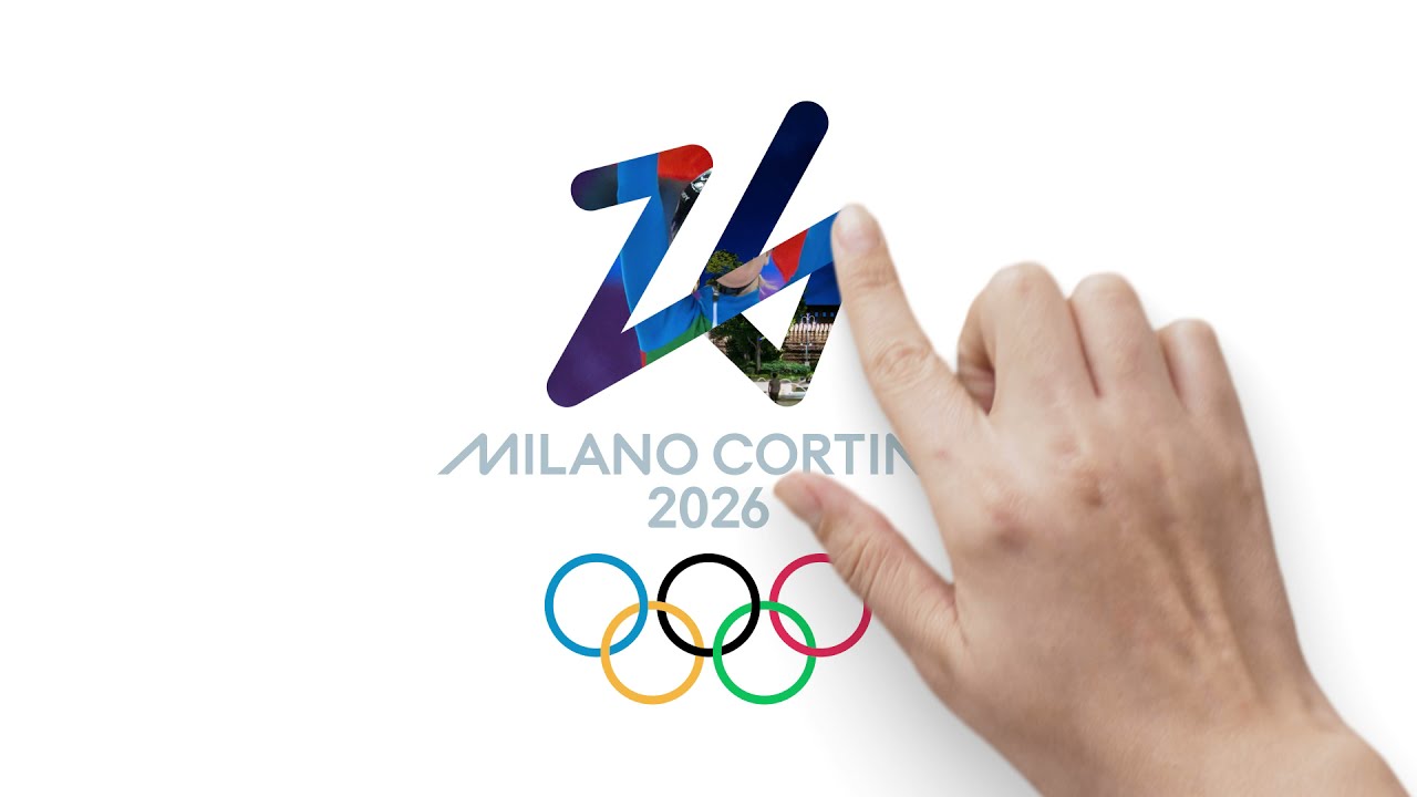 MilanoCortina2026 - Il logo delle Olimpiadi e Paralimpiadi - YouTube