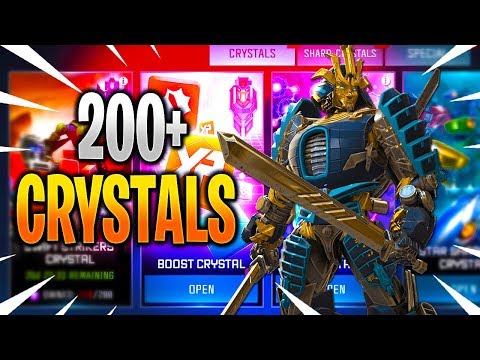 EPIC 200+ Crystal Opening! - Transformers Forged To Fight