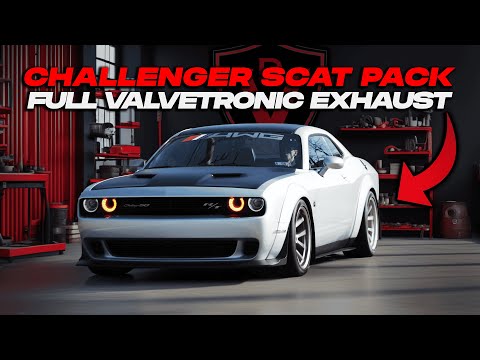 THE BEST SOUNDING DODGE CHALLENGER SCAT PACK? - Valvetronic Designs Valved Exhaust