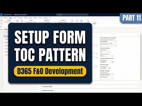 Build a Table of Contents (ToC) Form Pattern | Part 11