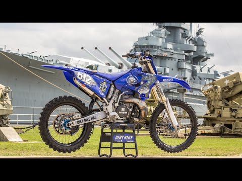 Minesweeper 2005 Yamaha YZ250 Two Stroke Navy Tribute Build - Dirt Bike Magazine