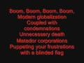 System of a Down - Boom! Lyrics 