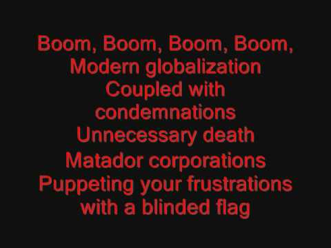 System of a Down - Boom! Lyrics
