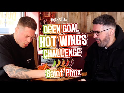🥵🌶 HILARIOUS REACTION FROM AL & STEVIE FROM SAINT PHNX TO HOT WINGS CHALLENGE!