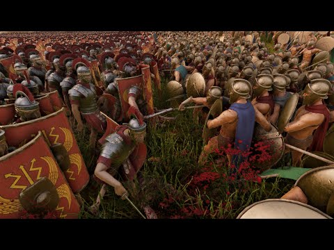 30,000 ROMANS vs 10,000 SPARTANS — Who Wins This Legendary Clash?