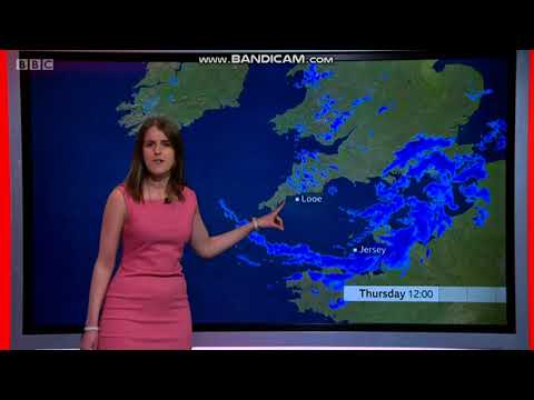 Alex Osbourne BBC One South West News weather February 13th 2020 - 60 fps