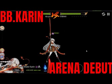 BLOOD BLADE KARIN Arena Debut in Gold!| Epic Seven