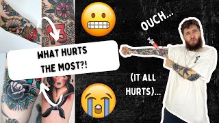 What Tattoo Placement Hurts The Most On Your Arms (Rating 1-10)