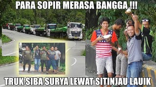 Download lagu PECAH !!! Sopir Merasa Bangga, Pertama Kali Truk Siba Surya Lewat Sitinjau Lauik mp3