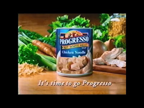 Progresso Soup ad shown in 2000