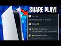 How To Share Play On PS5 EASY