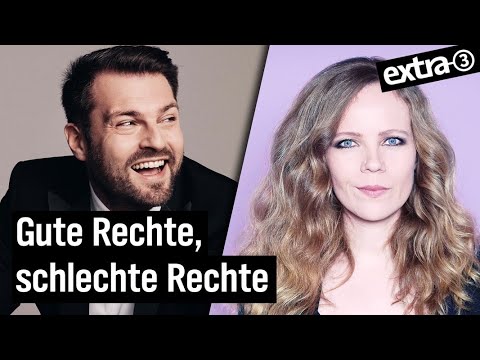 Video Thumbnail: Gute Rechte, schlechte Rechte mit Schlecky Silberstein - Bosettis Woche #74 | extra 3 | NDR