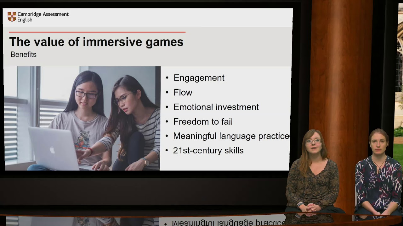 Immersive Games and English Language Learning