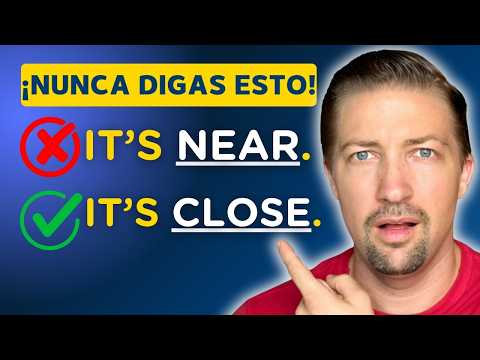 Si quieres un buen inglés, aprende estas 4 preposiciones de lugar.