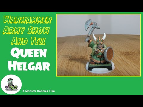 Age Of Sigmar Battlefield Show And Tell - Queen Helgar, The Queen Of Krag Brys