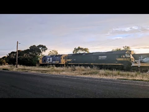 7730V PN up empty grainy (BL30 G520, 40H), Murtoa to Ouyen, 2030, 19/12/25, Murtoa VIC 