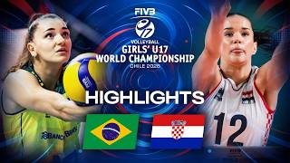 Brazil 🇧🇷 vs. Croatia 🇭🇷 - Highlights | Pool Play | Girls' U17 World Championship 2026