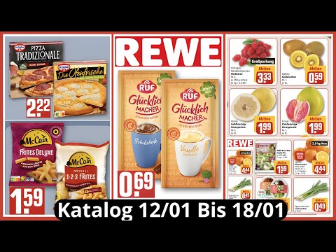 REWE Deutschland | Neuer Prospekt vom 12/01/26 bis 18/01/2026 | Angebote & Aktionen #rewe #prospekt