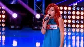 Ruxanda Baban - Erma Franklin - &quot;Piece of my heart&quot; - X Factor Romania, sezonul trei