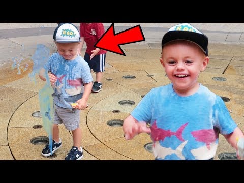 SPLASHED IN THE FACE! (SPLASHED IN THE FACE!)