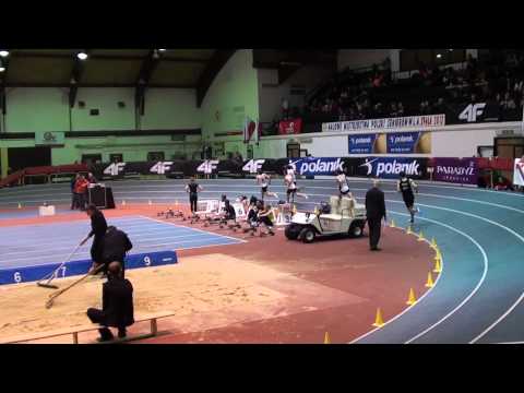 800m M seria 2/2 - Halowe Mistrzostwa Polski Seniorów 16 - 17.02.2013 Spała