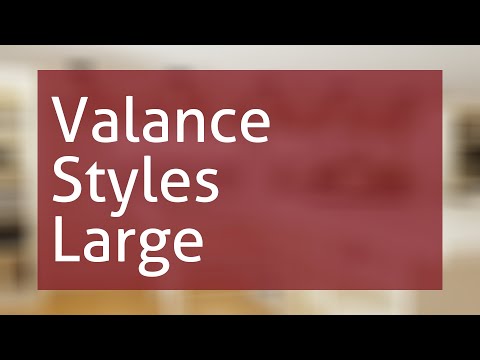 image-How long should a valance be on a window?