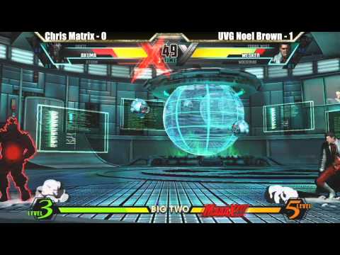 UMVC3 Chris Matrix vs UVG Noel Brown - Big Two #8 Tournament
