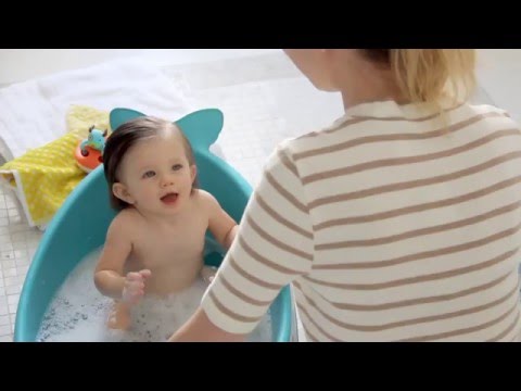 Skip hop siège de bain inclinable pour bébés moby bleu SKIP*HOP Pas Cher 