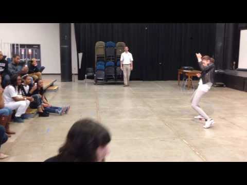 Zendaya Coleman Teaches "Replay" Dance Moves to High School Students