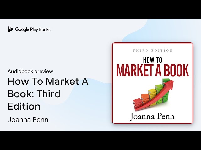 Vídeo relacionado con How to Market a Book Third Edition (Creative Business Books for Writers and Authors)