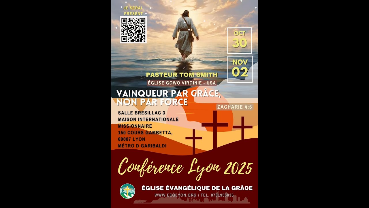 Message   Conférence Lyon 2025   Session 2 -  Pasteur Tom SMITH