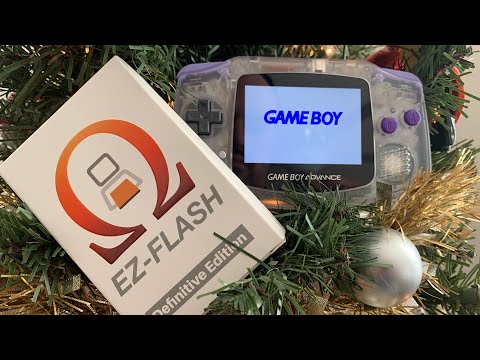 2024 Gameboy EZ Flash Omega DE Definitive Edition GBA Review