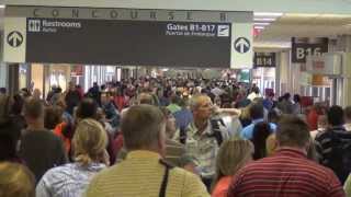 A Tour of Atlanta International Airport, Concourses A, B, C, D, E, and F (2013)