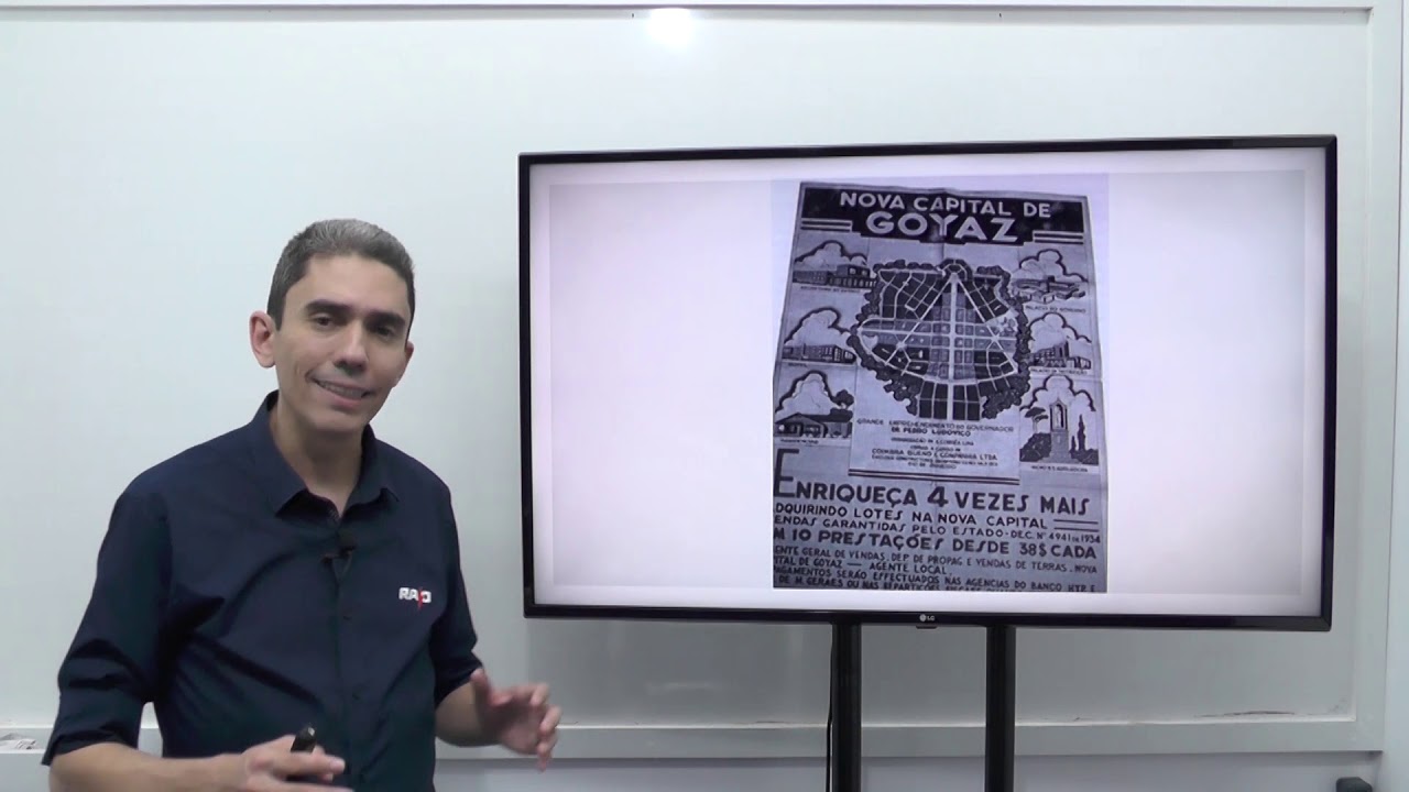 História de Goiás: A Ideia da Mudança da Capital - Parte 01