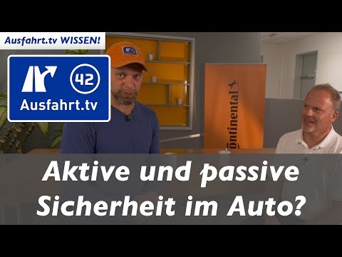 Was ist passive Sicherheit und was bedeutet aktive Sicherheit? Ausfahrt.tv Wissen