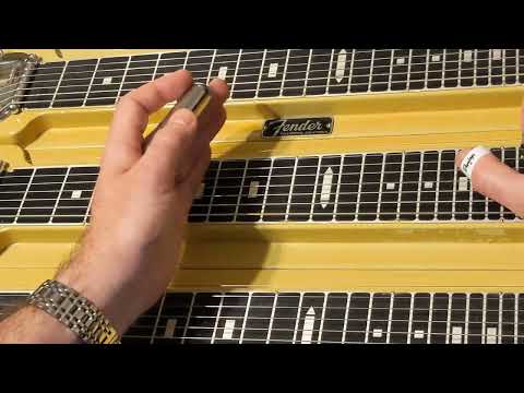 Basic lap steel guitar lesson: 12 bar blues in C6 . 6 or 8 string lap steel or C6 pedal steel guitar