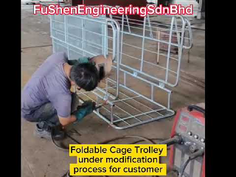 FUSHEN....Modification process for trolley going on at our company for customer...