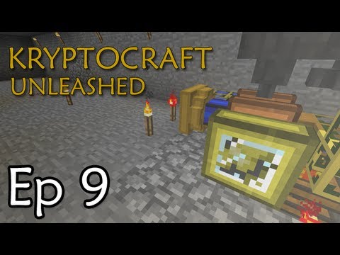 Kryptocraft UNLEASHED Ep. 9 - King Slime, Mystcraft Rescue and Biomass!