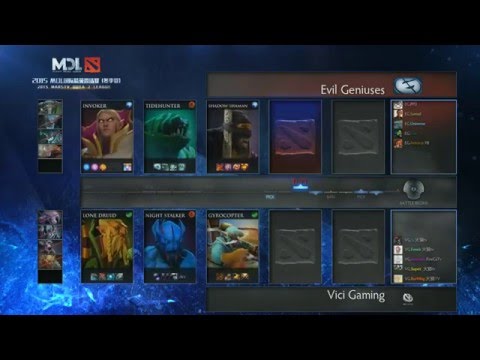 Vici Gaming vs Evil Geniuses - Game 2 - MDL LAN LB Semi - LD & Merlini